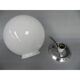 Art deco ceiling light white glass ball
