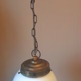 Opaline hanging with chain and cable