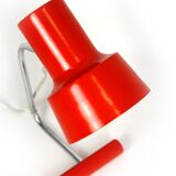 Lampe de Bureau Rouge par Josef Hurka pour Napako, 1960s