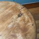 Vintage metal and wood stool
