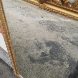 Miroir ancien doré
