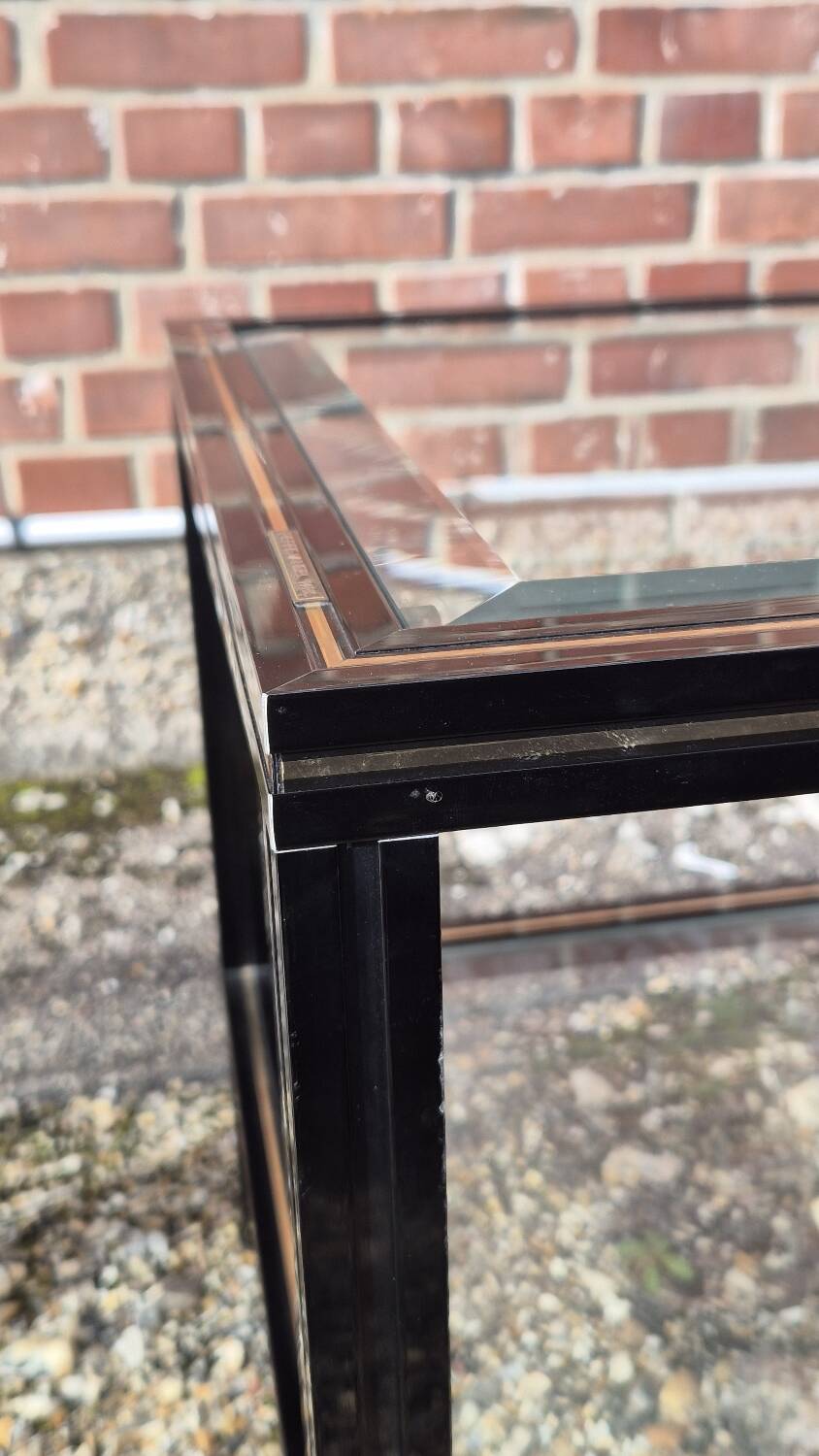 Coffee table and side table Pierre Vandel 1970