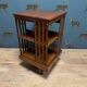 Antique revolving bookcase