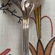 Silver-plated egg cup and spoon set