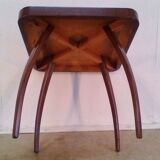 Table basse modèle h 259 art déco en laiton par Jindrich Halabala 1930s