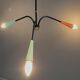 Lampe de plafond araignée colorée des années 1960