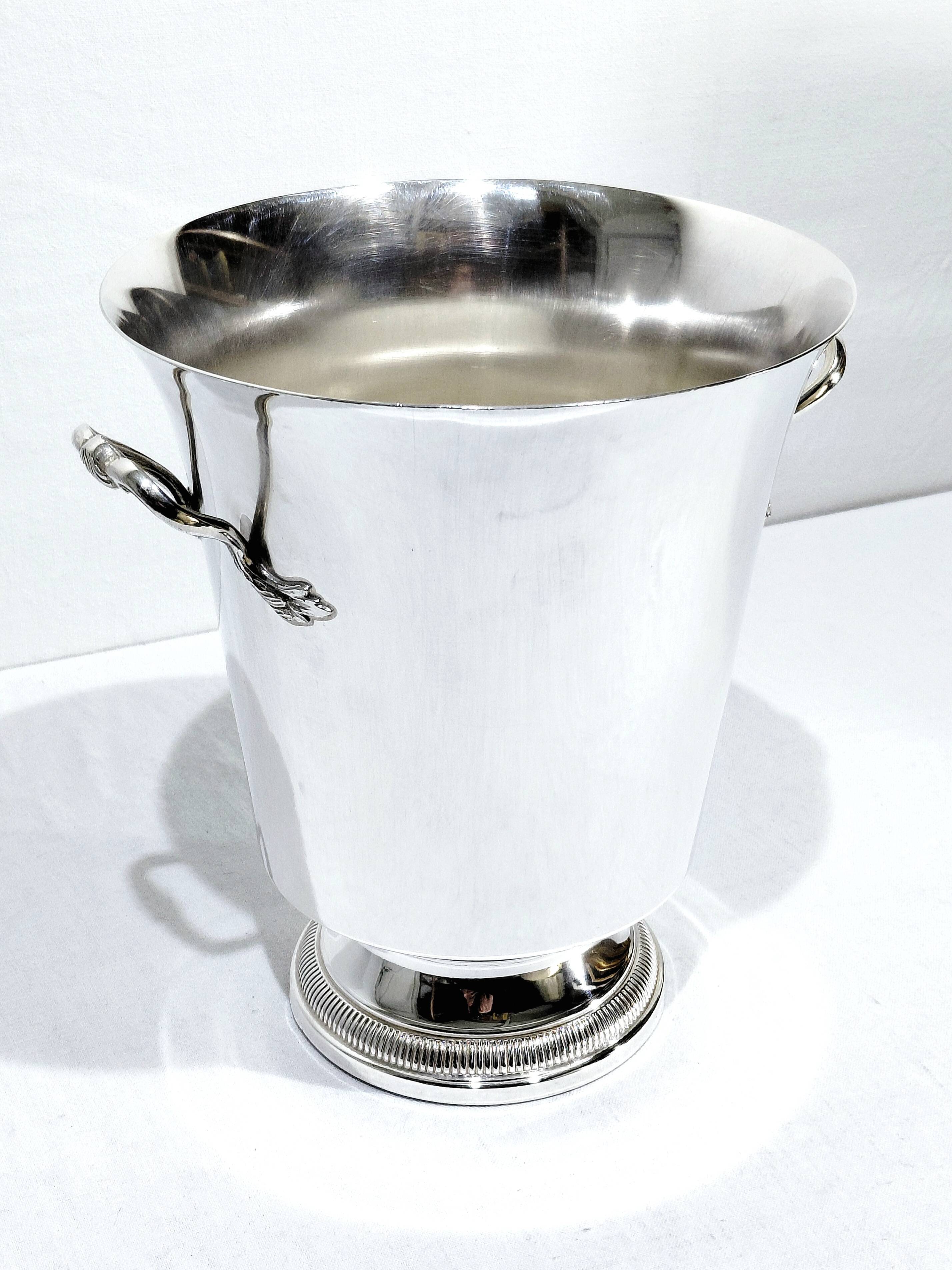 Medici silver-plated champagne bucket