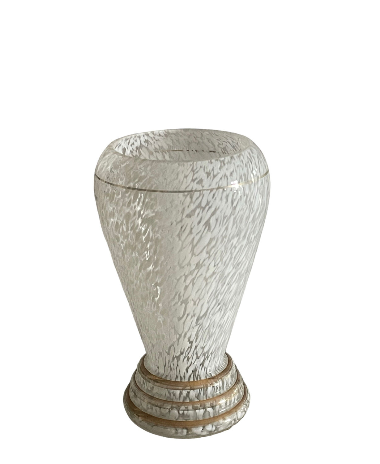 Vase in clichy glass art deco