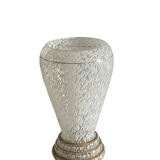 Vase in clichy glass art deco