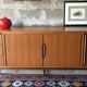 Vintage Scandinavian teak sideboard, 1960.
