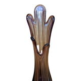Vase balancé violet