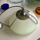 Molded glass pendant light