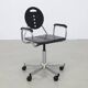 Rare office chair "Charlie" by Carlo Bimbi for Segis, 1980s Memphis style
