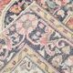 Red & Navy Blue Oriental Persian Rug, 207x315Cm
