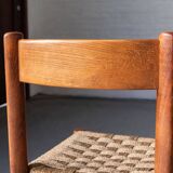 Rustic dining chairs, Italy, 1960's