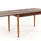 Rectangular extendable dining table 'Kaerum' - mid century modern