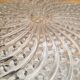 Pair of bubble wall lights with pull, vintage, 70s