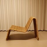 Chaise vintage en osier