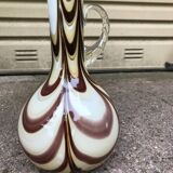 Murano glass pitcher by Carlo Moretti, 1960s