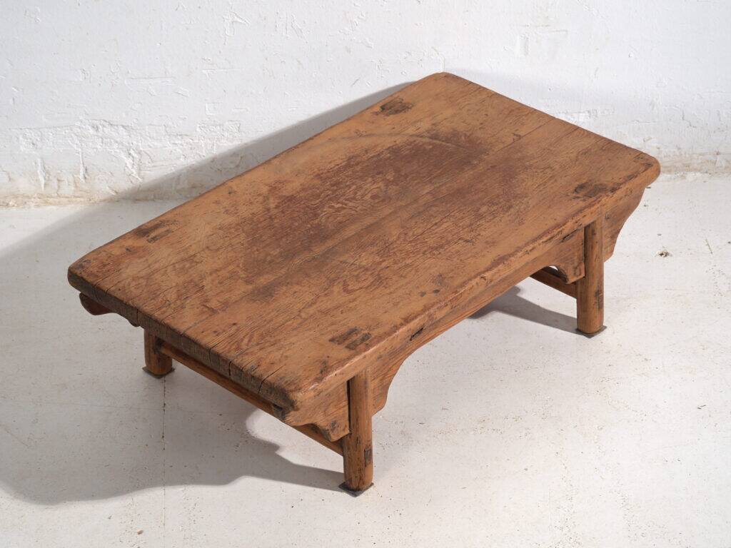 Antique pine coffee table – China, circa 1930