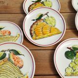Gien dessert plates