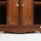 Art Deco cabinet in wood with marble top, France ca. 1930
