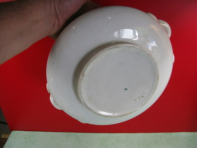 Antique soup tureen "To the Bride"