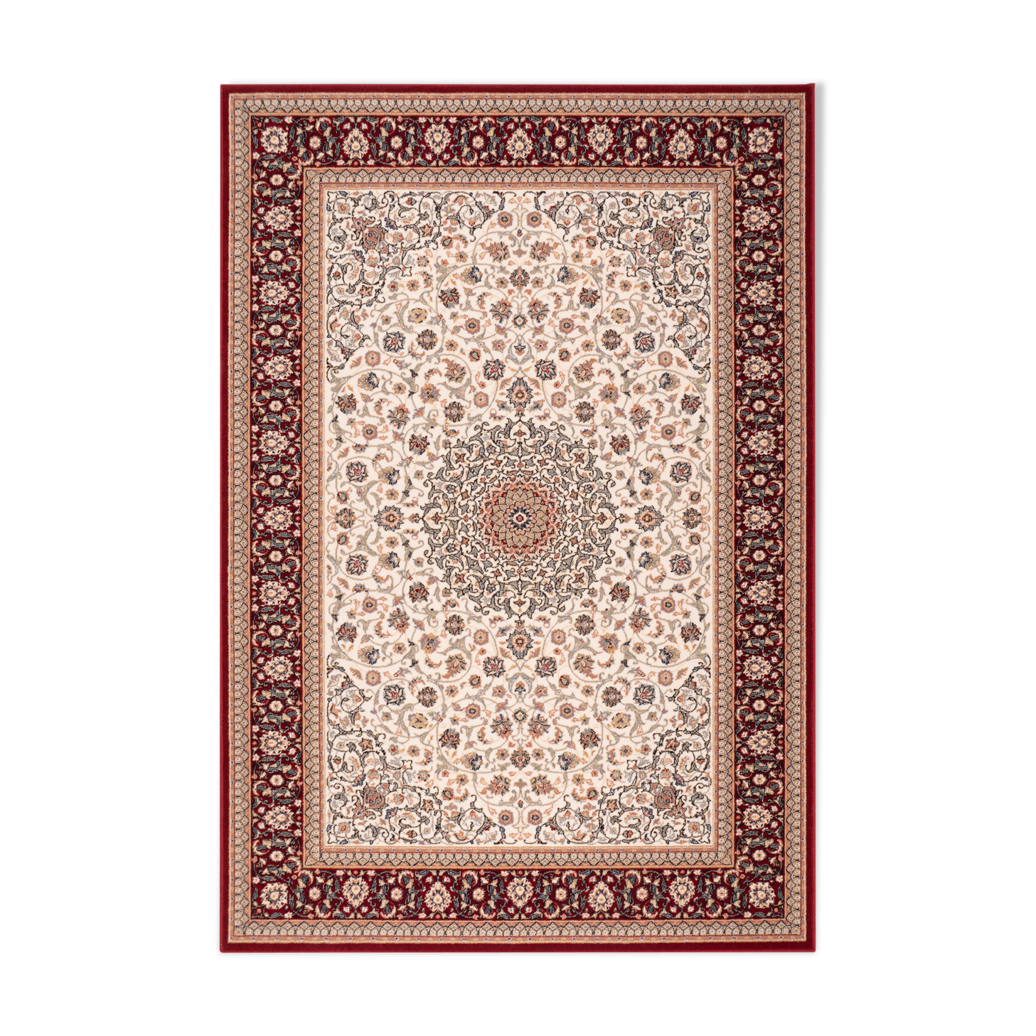 Oriental Beige and Red Carpet 1.6x2.3 m FIKA