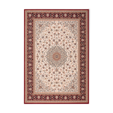 Tapis oriental beige et rouge 160x230cm fika