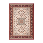 Tapis oriental beige et rouge 160x230cm fika