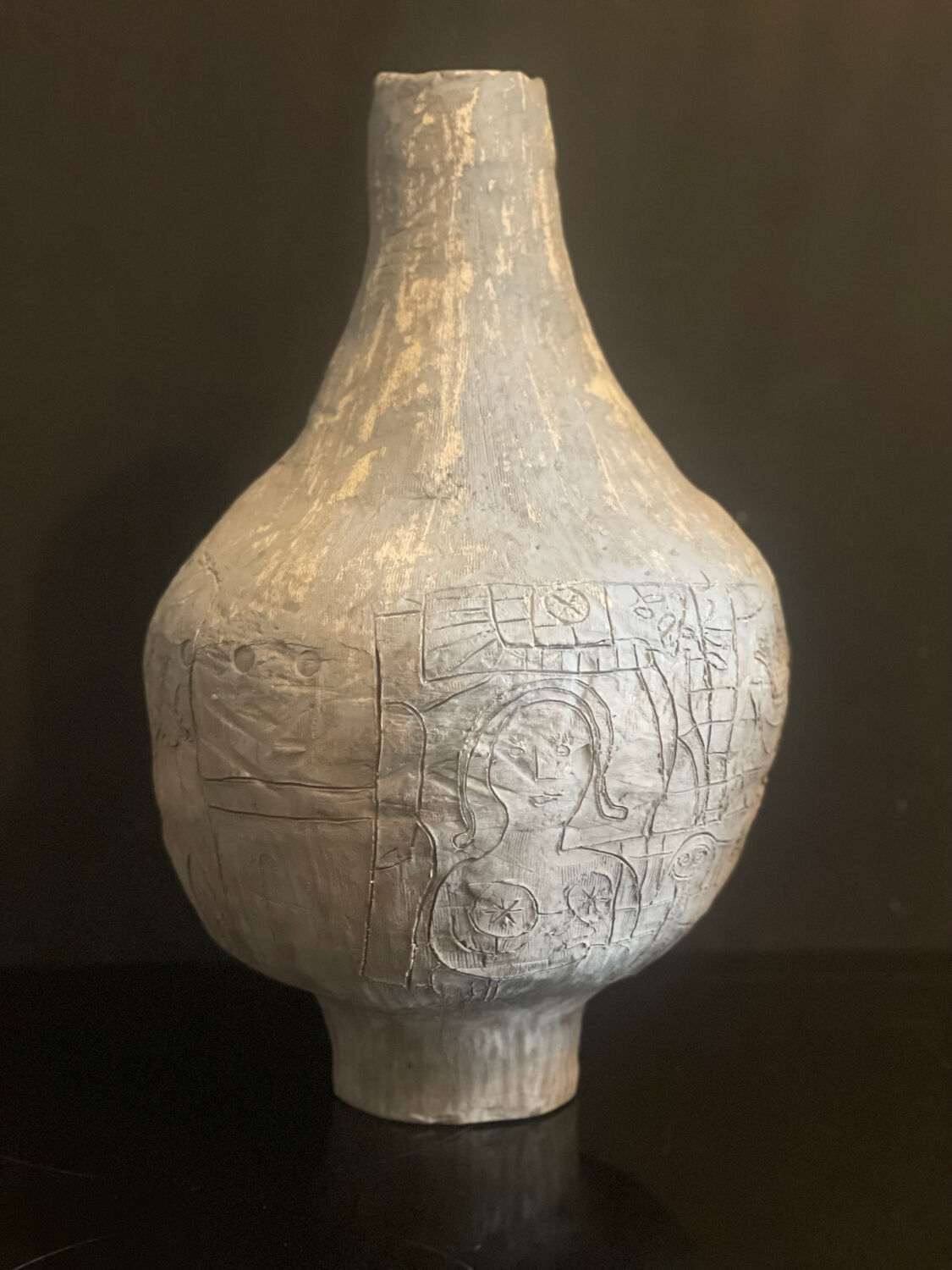 Vallauris ceramic signed by the artist Olisch.