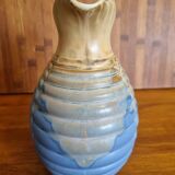Vintage stoneware pitcher from Mont-Genlier Revol Ste-Uze 1L