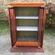 Armoire vintage en pitchpin et bambou d’époque 1900
