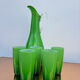 Service of orangeade glass Murano 1960s