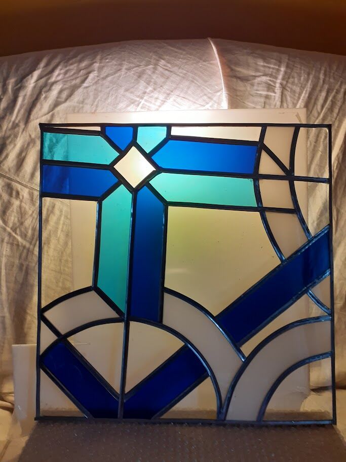 Contemporary stained glass