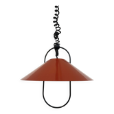 Monte Baisse Lita Suspension – Brick Red – 80's French Design