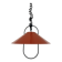 Monte Baisse Lita Suspension – Brick Red – French Design 80's