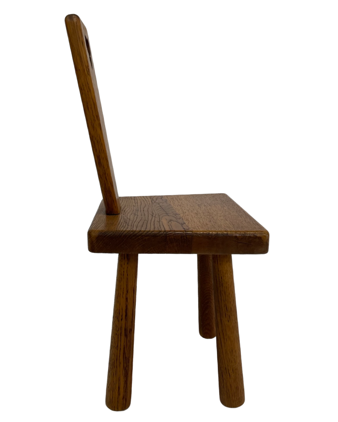 Vintage Spanish chair / stool 70s design brutalist