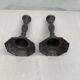 Pair of vintage stamped brass candlesticks