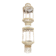 Vintage seashell plant hanger chandelier Ibiza style