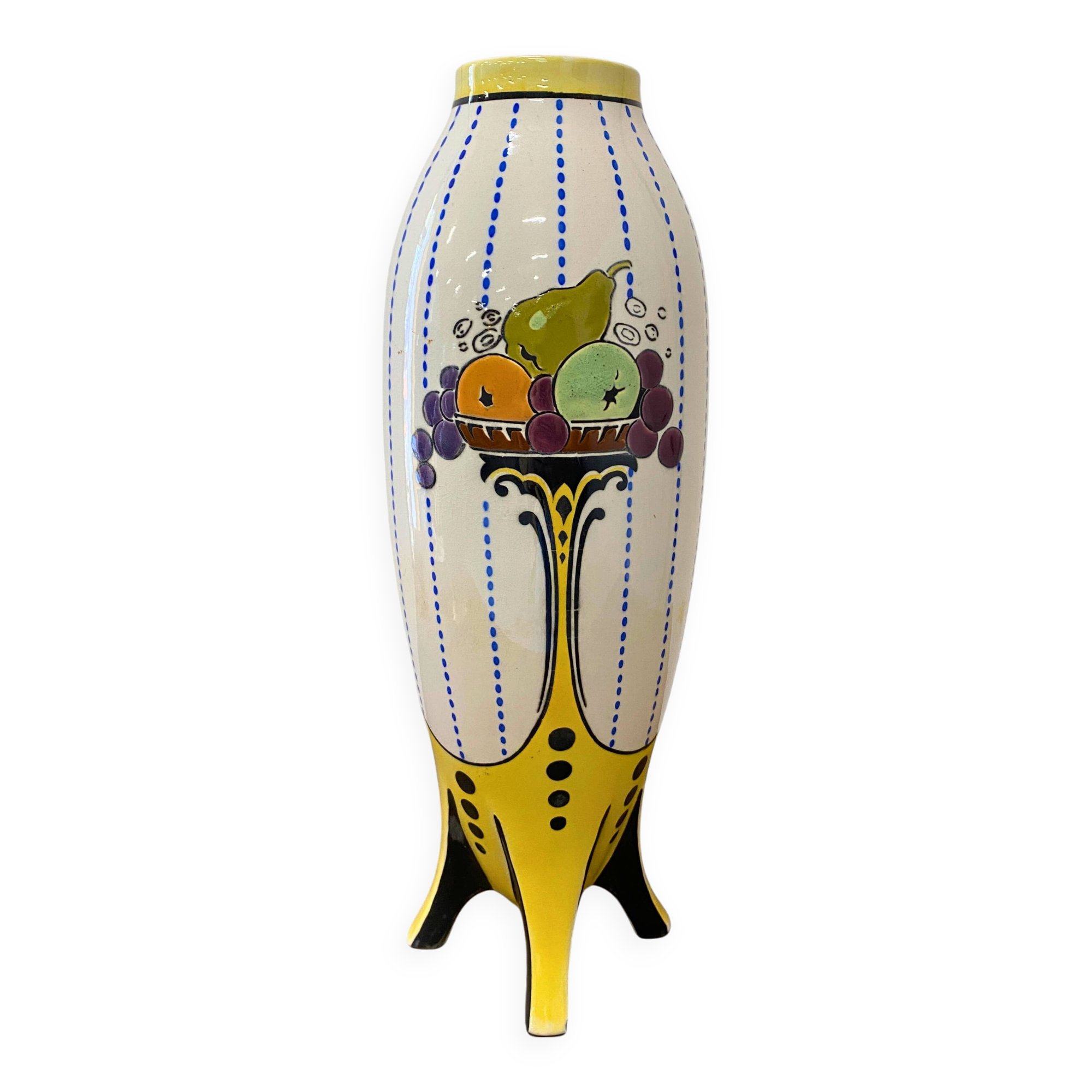 Vase “Fusée” Charles Catteau, Boch-Kéramis, 1923