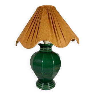 English green vintage lamp