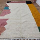 Handmade wool Berber rug 300 x 190 cm