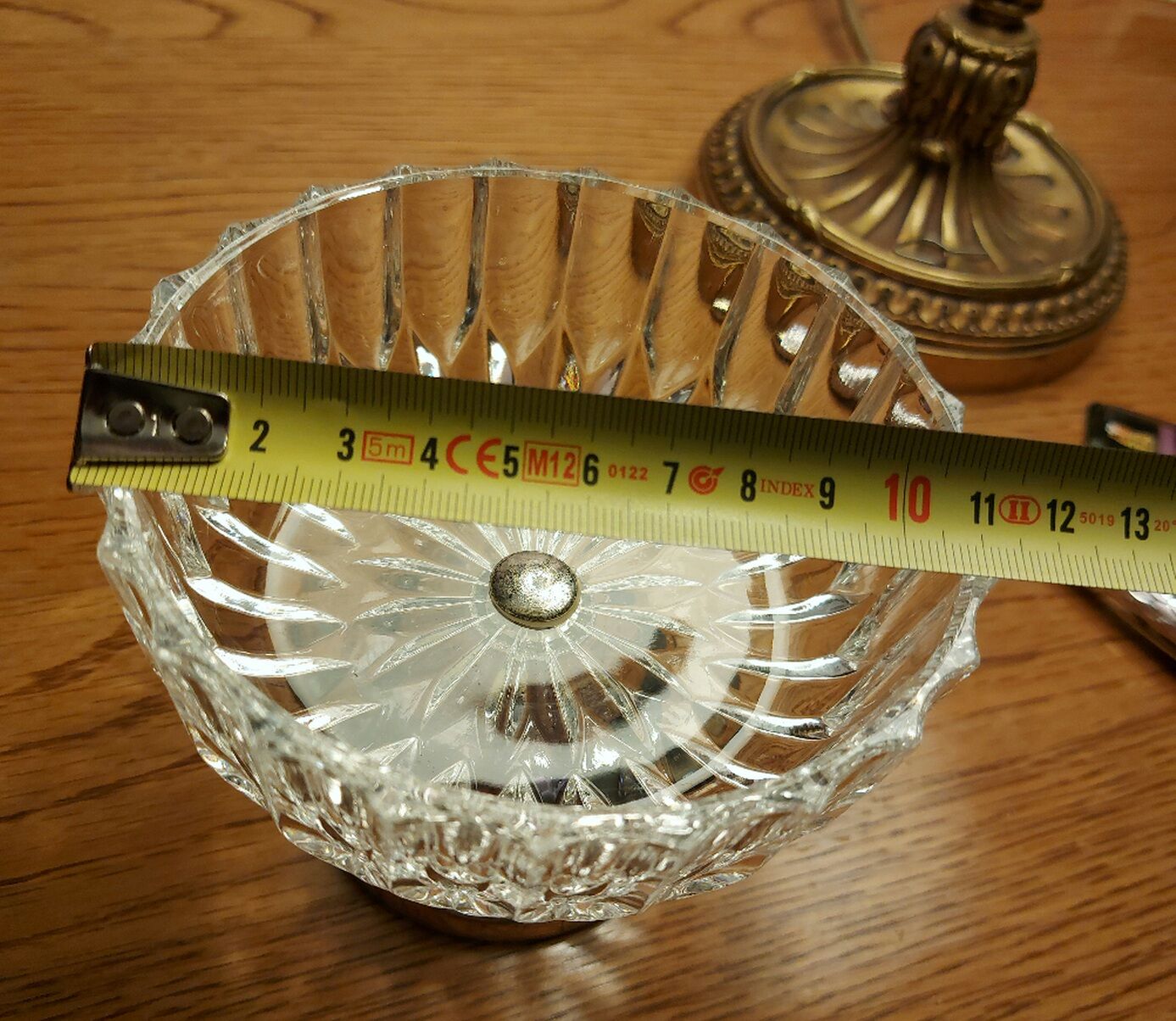 Chopper or vintage chiseled candy and its small spoon