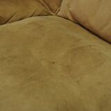 Canapé d’angle cuir 60 70 vintage