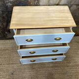 Raw wood & fresh water chest of drawers