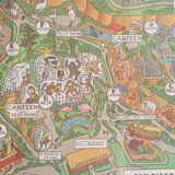 Map of the San Diego Zoo