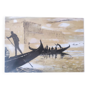 Venise - lithographie originale