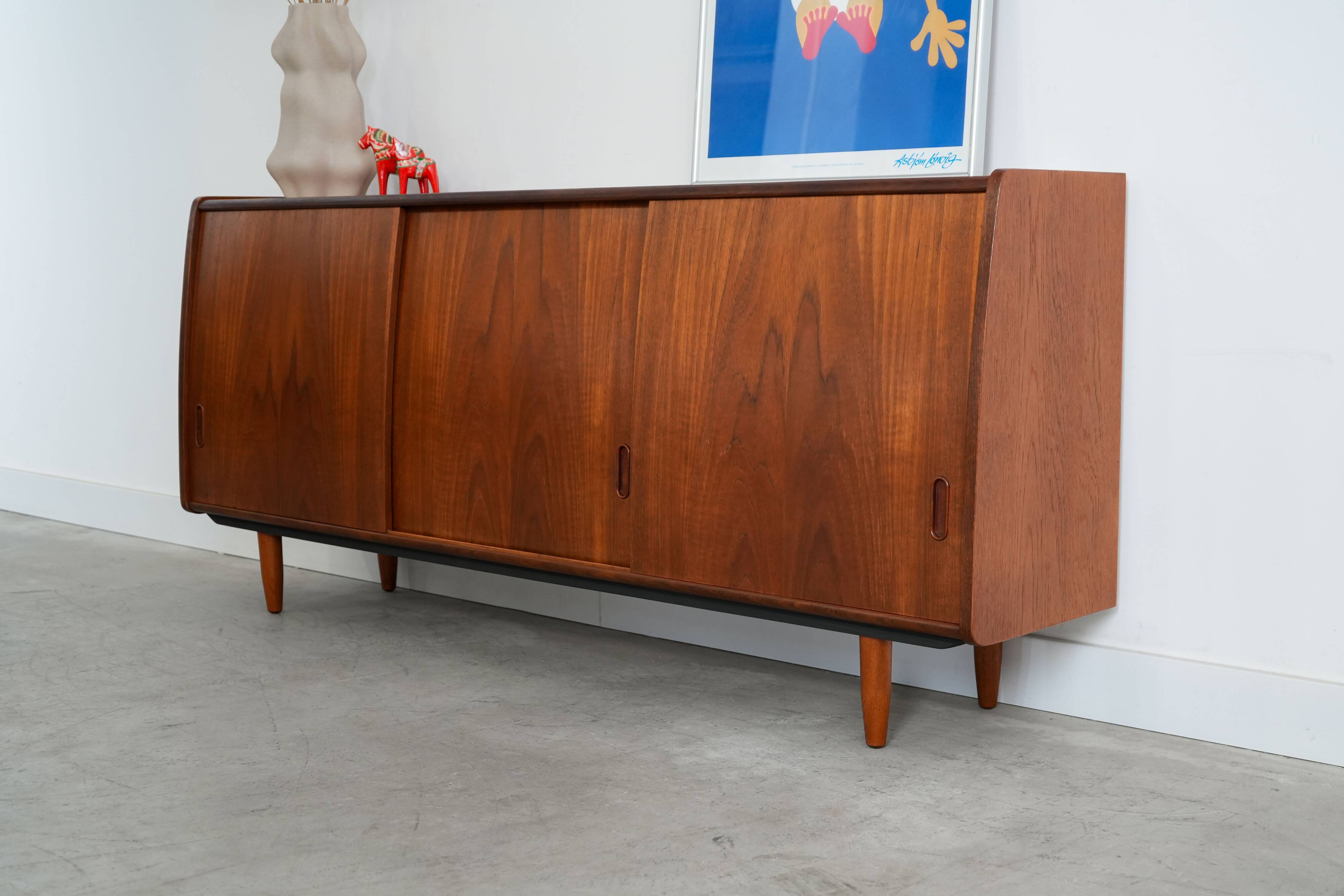 Teak sideboard, Danish design, 1970s, production: Denmark