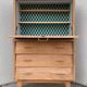 Secretary dresser vintage compass feet 1950